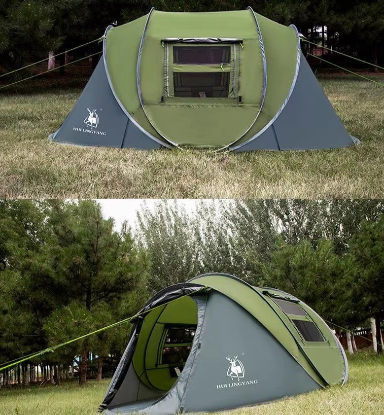 Tente de camping - Pop Up pour 3 à 4 personnes