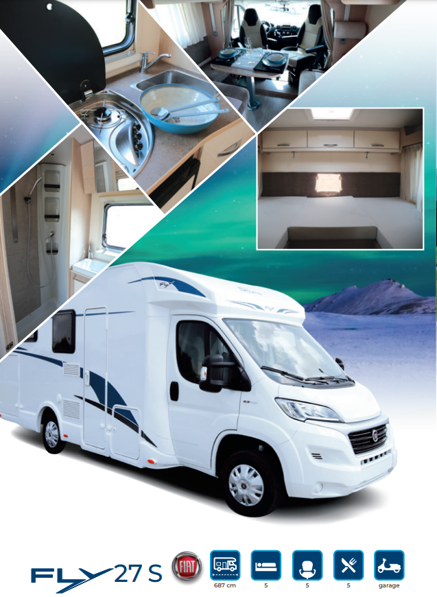 Camping-car Blucamp FIAT Ducato FLY 27S