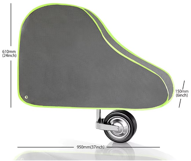 Housse de protection universelle pour attelage de remorque de caravane