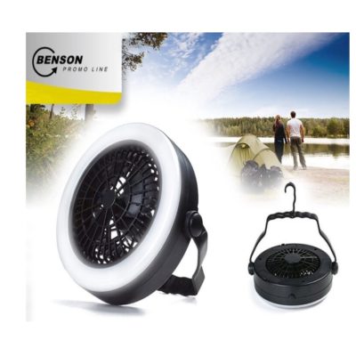 BENSON - Ventilateur  & Lampe LED  (2 en 1)