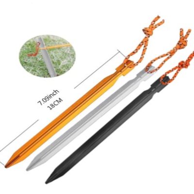 Piquet de tente en aluminium 18cm