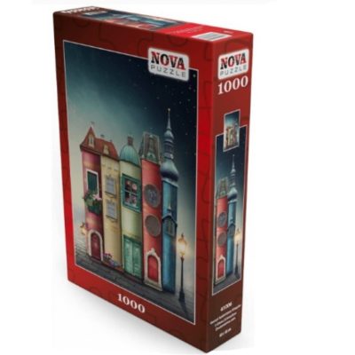 Nova Puzzle - Livres qui illuminent la nuit 1000pcs