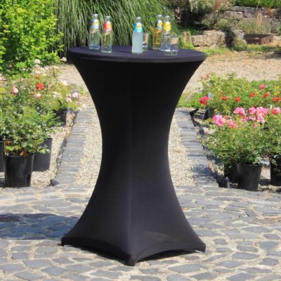 Housse extensible table de bar (60cm x 120cm)