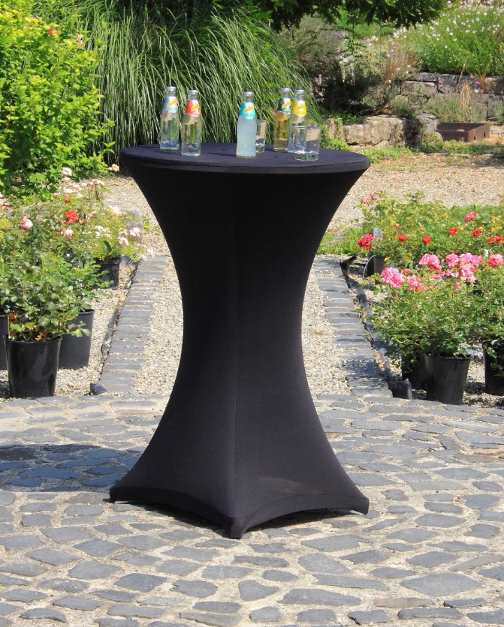 Housse extensible table de bar (60cm x 120cm)