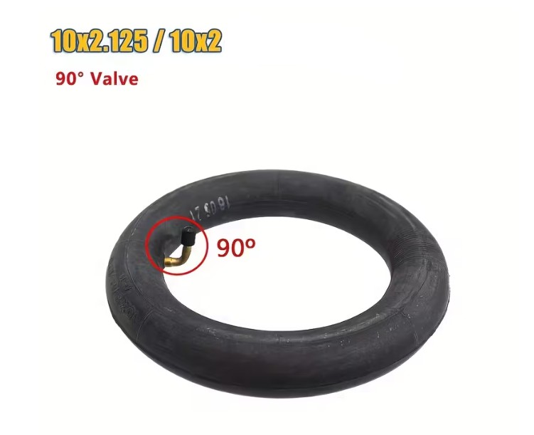 Chambre à air 10 x 2.125 valve à 90°